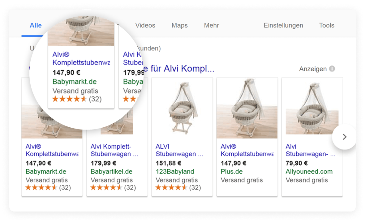 Integrate Product Ratings into your Google Product Listing Ads (PLA)