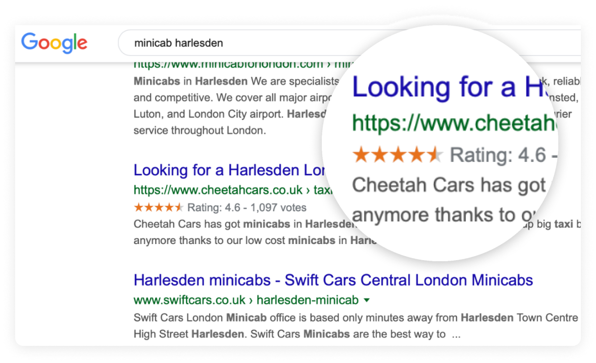 Increase organic traffic to your website with Google Rich Snippets